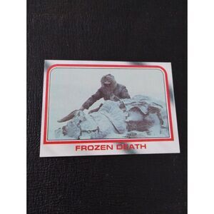 1980 Topps The Empire Strikes Back Series #24 Frozen Death